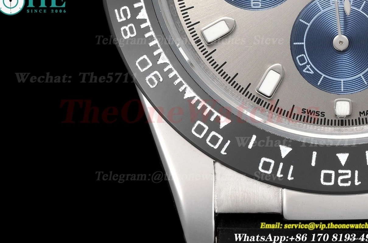 Blue SS GDF RU Grey A3836 40mm Daytona 0102